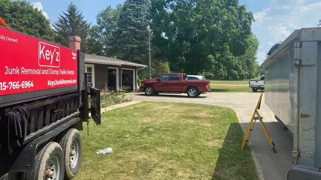 Keyz Junk Removal and Dump Trailer Rental — photo from the business 1
