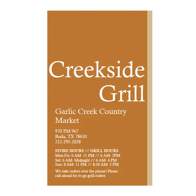Garlic Creek Country Market — photo from the business 8