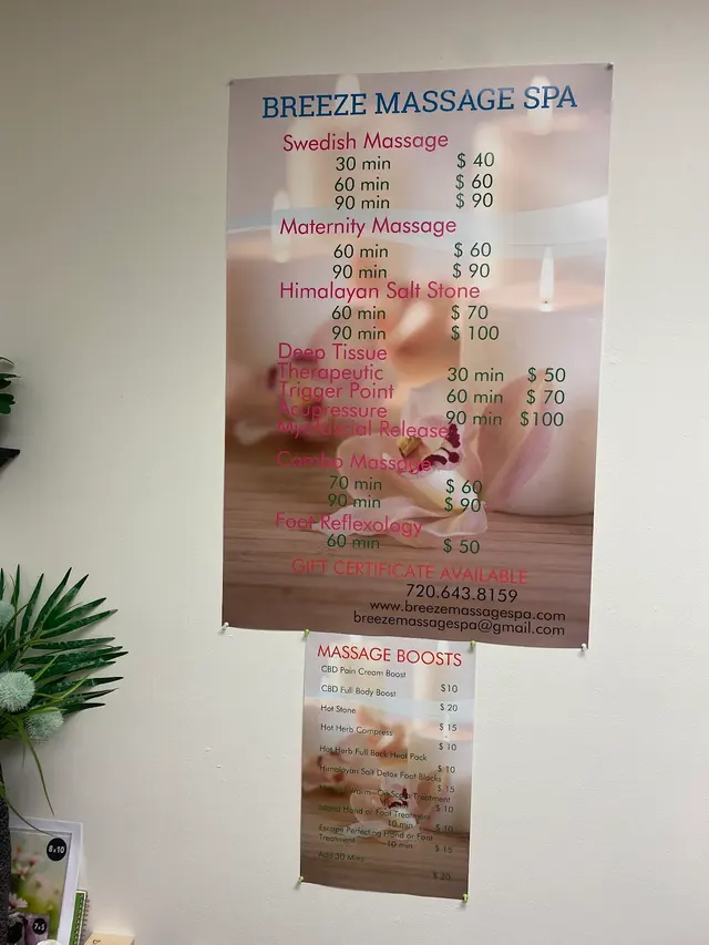 Breeze Massage Spa — customer photo 11