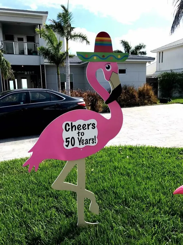 YARDPOPS Storks & More! FUN & UNIQUE YARD SIGNS - We celebrate Birthdays and Babies — photo from the business 11