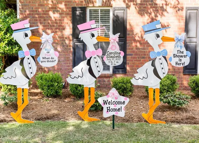 YARDPOPS Storks & More! FUN & UNIQUE YARD SIGNS - We celebrate Birthdays and Babies — photo from the business 6