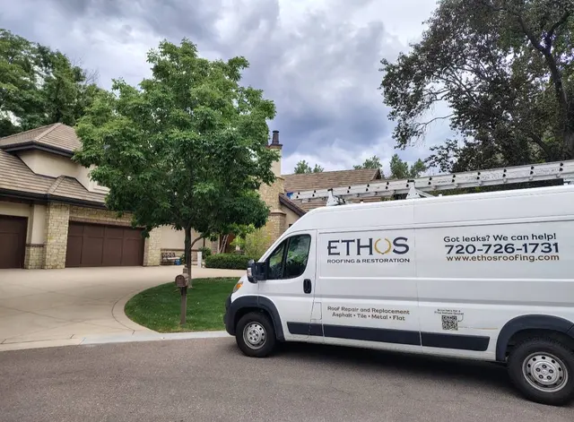 Customer photo of work by Ethos Roofing & Restoration, from Rich Allison's review