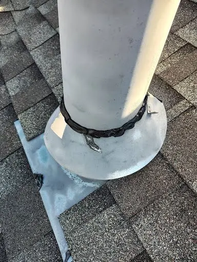 Customer photo of work by Ethos Roofing & Restoration, from Nate Taucher's review
