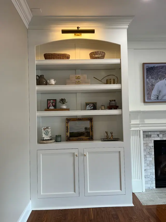 Customer photo of work by Summit Cabinets, from Emily Wilson's review