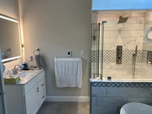 Customer photo of work by BDE Construction & Kitchen Cabinets, from Richard Proffitt's review
