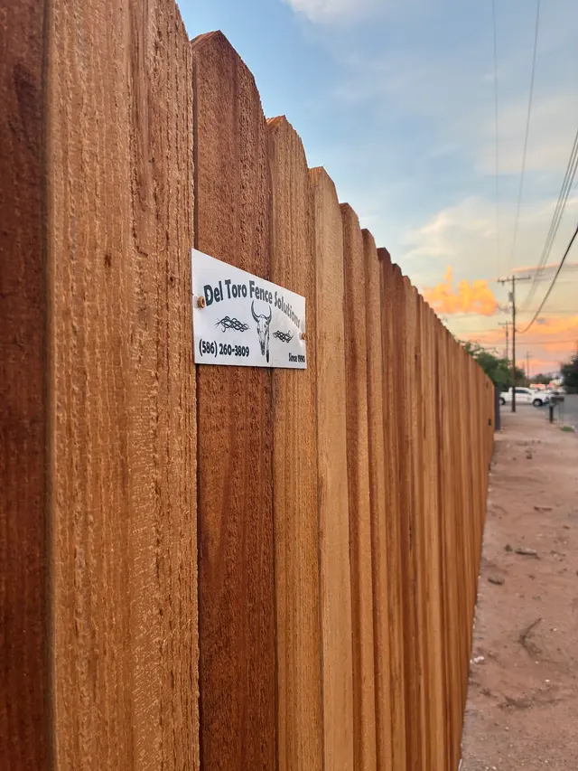 Customer photo of work by Del Toro Fence Solutions, from Michael Adami's review