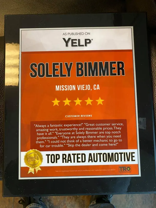 Solely Bimmer Professional BMW Service — photo from the business 10