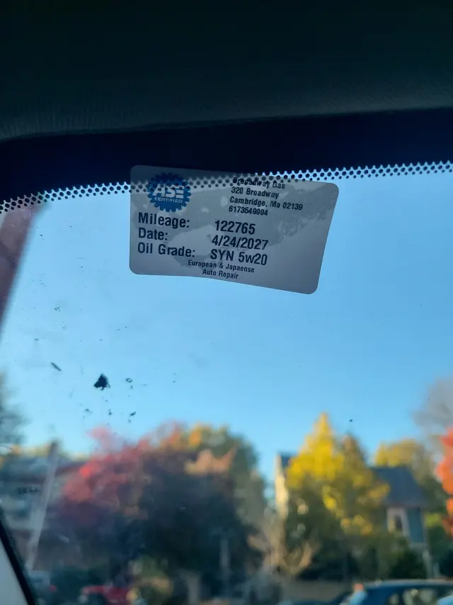 Customer photo of work by Broadway Gas & Automotive Car Care Center, from Scout Brink's review