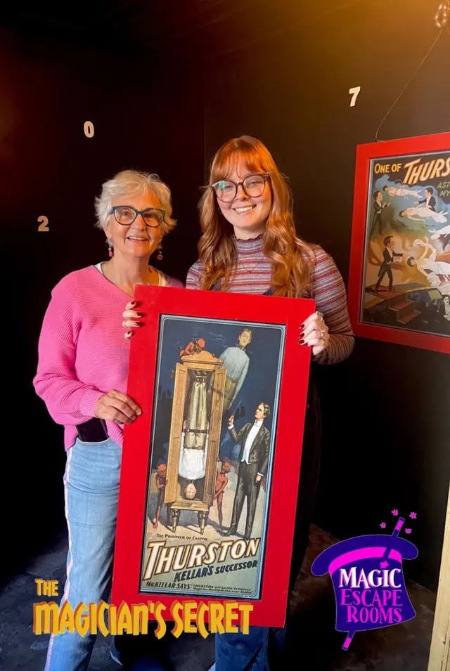 Customer photo of work by Magic Escape Rooms Columbus, from Rita Haider's review