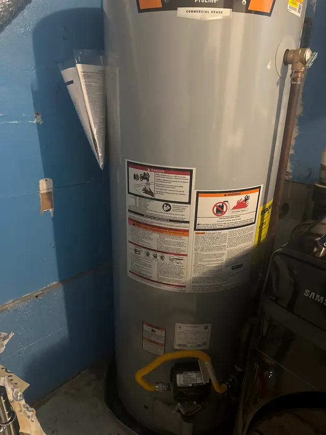 Customer photo of work by Parthenon Plumbing, Heating, & AC Repair, from Wesley Notestine's review