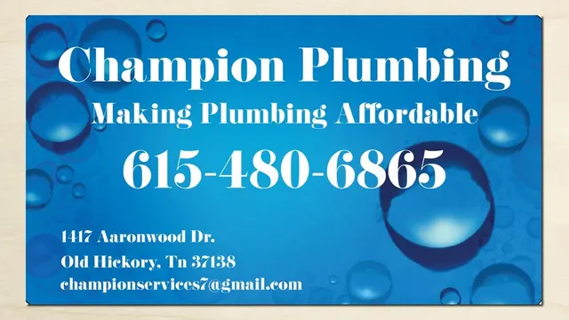 Champion Plumbing — photo from the business 12