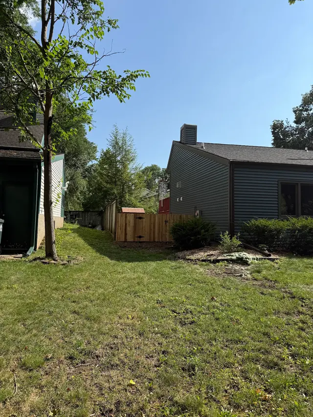 Customer photo of work by Solid Fencing, from Kara's review