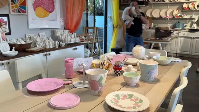 Customer photo of work by Atelier Newday Pottery Painting & Art Studio, from V A's review