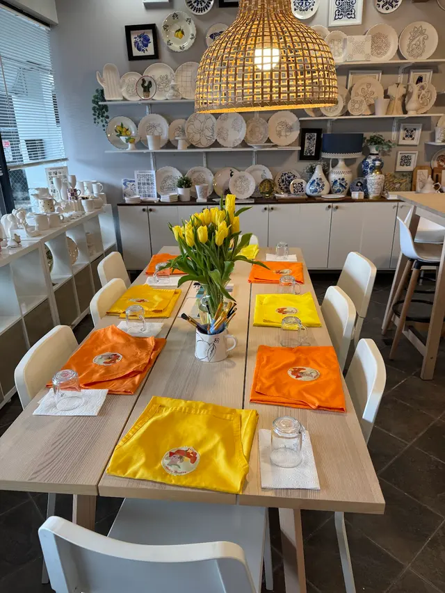 Customer photo of work by Atelier Newday Pottery Painting & Art Studio, from V A's review