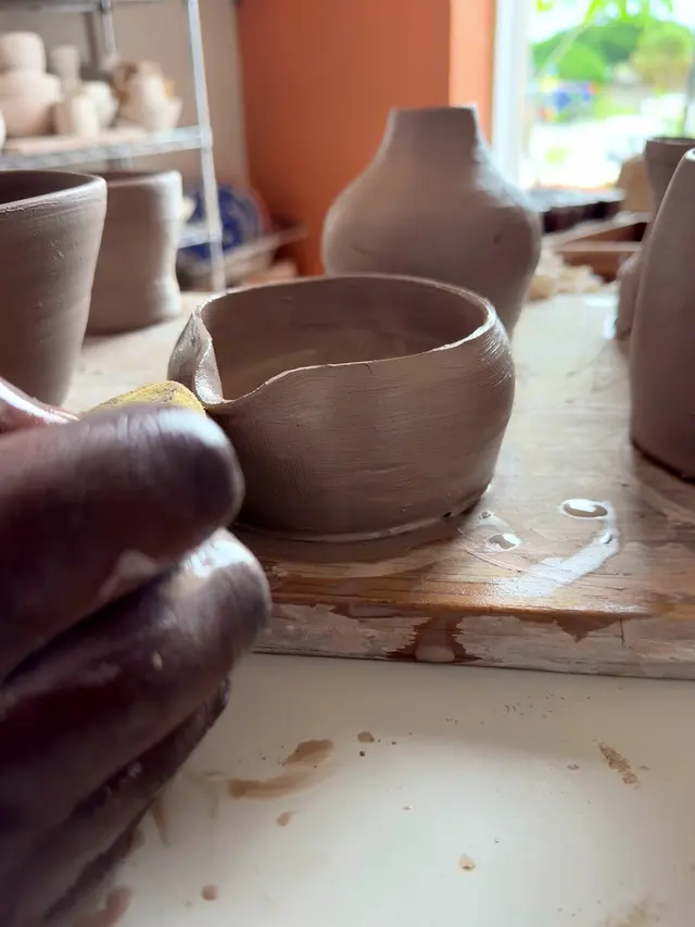 Customer photo of work by Sarah Glass Ceramics, from Nerk Latortue's review