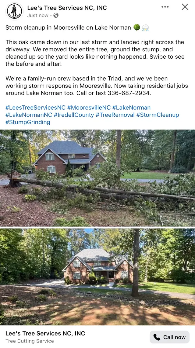 Lee's Tree Services, NC — photo from the business 5
