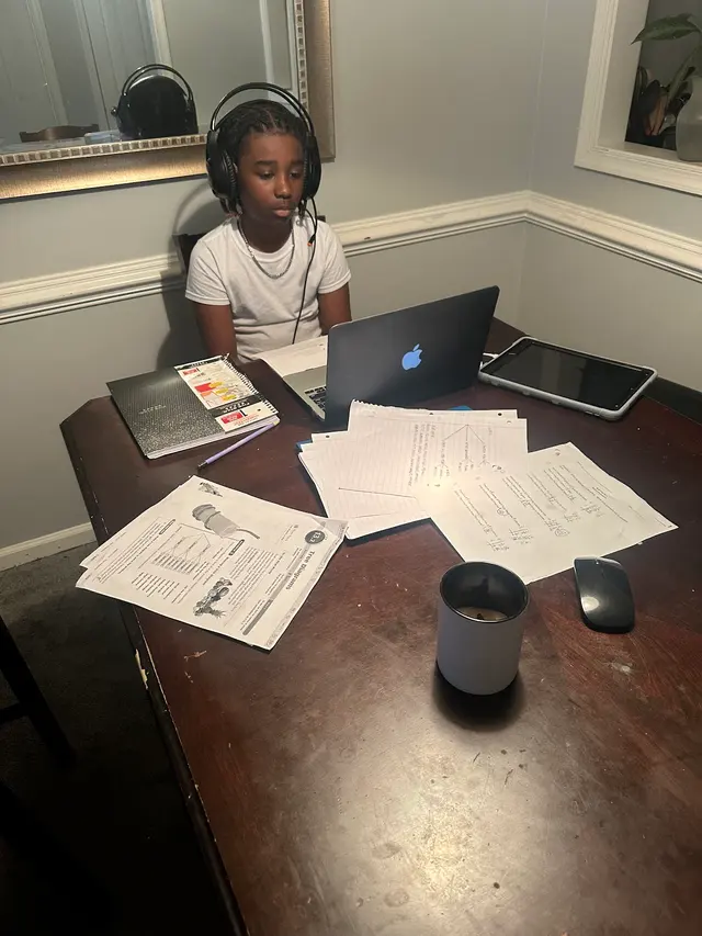 Customer photo of work by Tidewater Tutors, from andre davis's review
