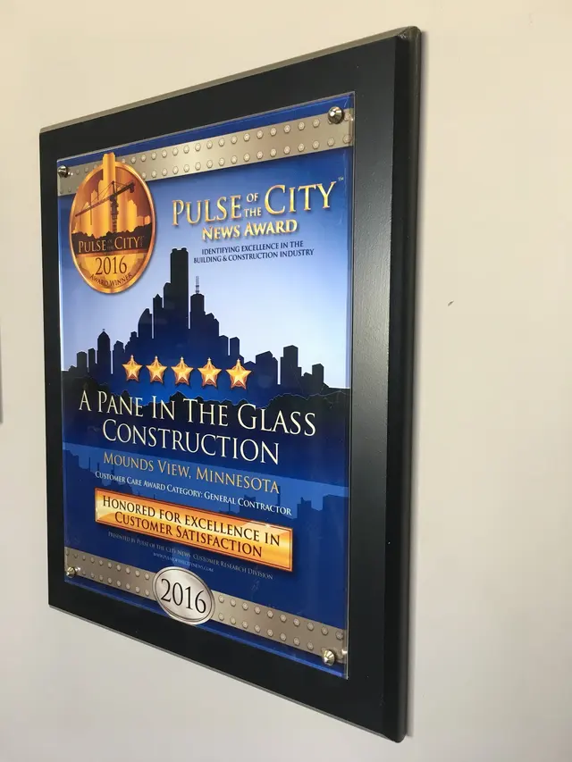 A Pane in the Glass Construction, LLC — photo from the business 9