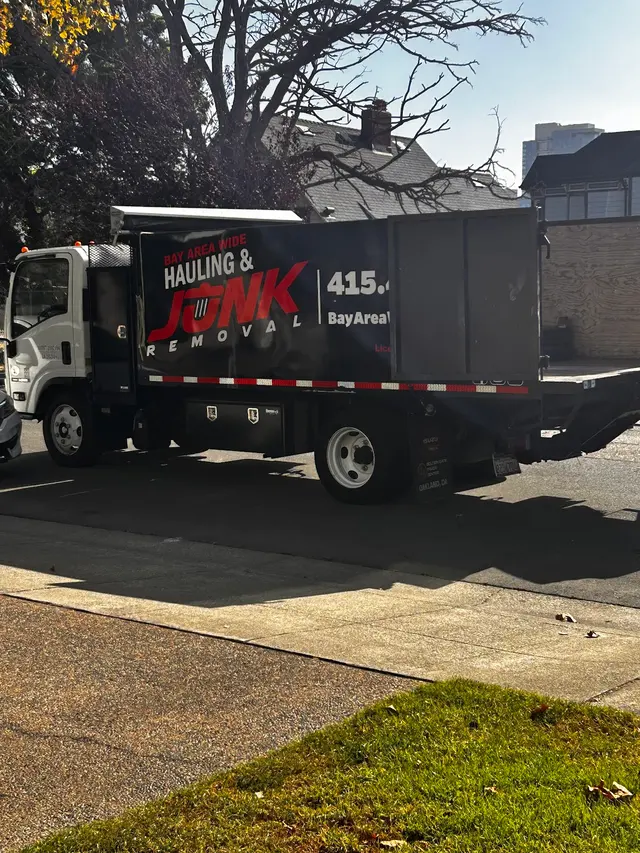 Customer photo of work by Bay Area Wide Hauling & Junk Removal, from Simba's review