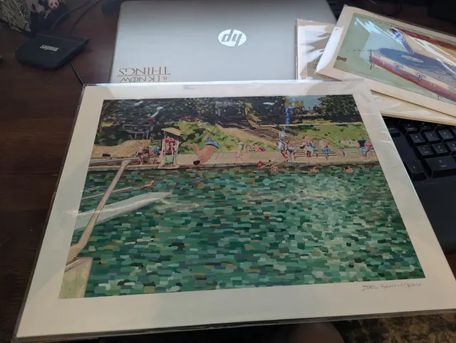 Customer photo of work by Austin Art Garage, from Katherine Wallace's review