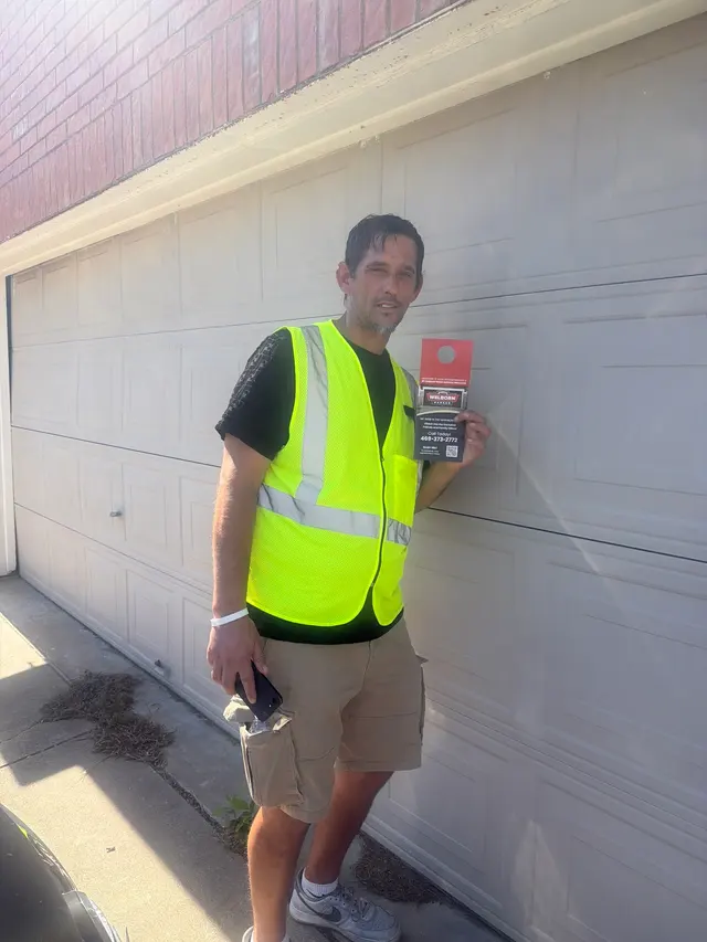 Customer photo of work by Welborn Garage Door Repair, from Kyra Epperson's review