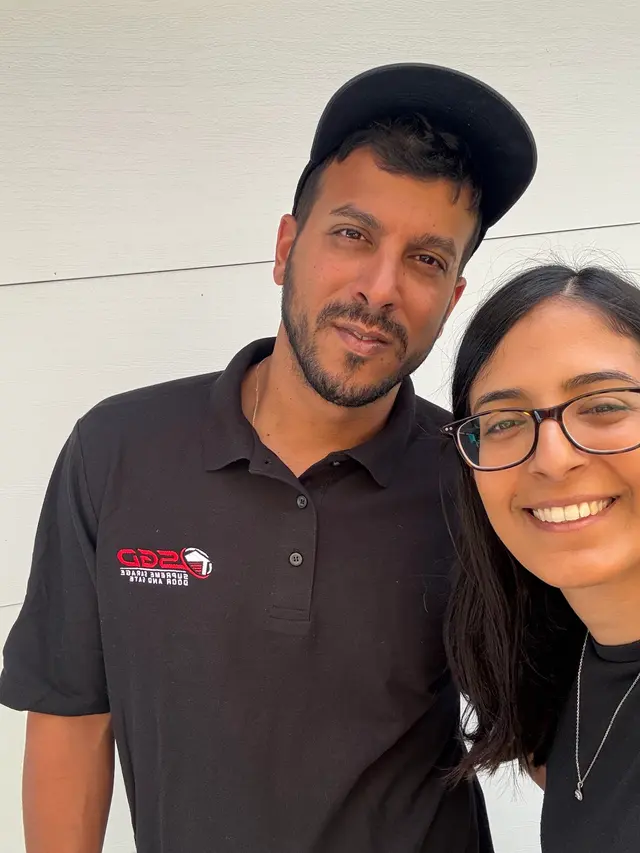 Customer photo of work by Supreme Garage Door Repair, from Shir Gobari's review
