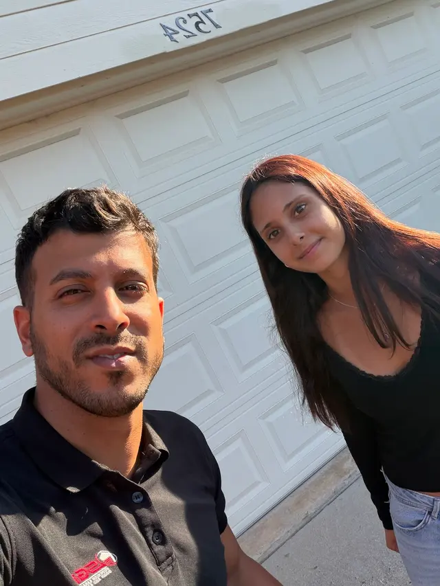 Customer photo of work by Supreme Garage Door Repair, from Talya Vahab's review