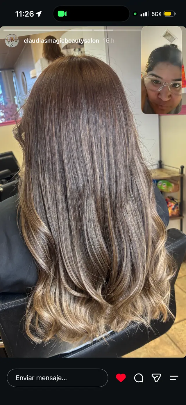 Customer photo of work by Claudia’s Magic Beauty Salon, from ʟɪꜱᴀɴɴᴇᴛ's review