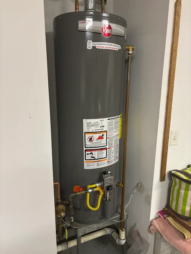 Customer photo of work by Chattanooga Water Heater Co, from Brian Hiatt's review