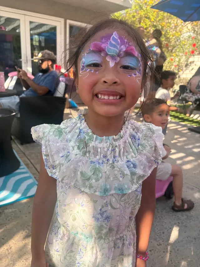 Customer photo of work by Art-Z Mom Face Painting, from Rochelle Destacamento's review