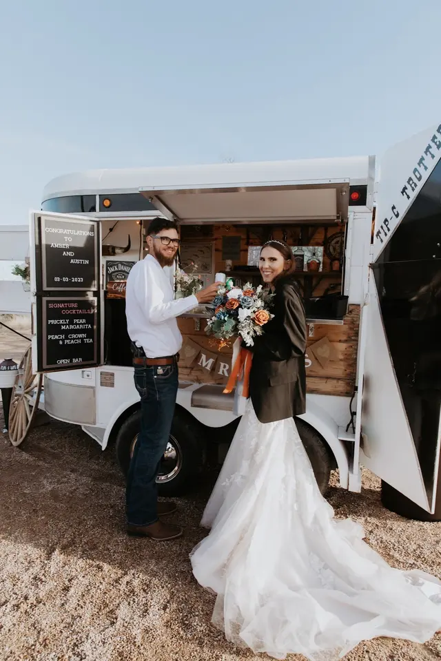 Tucson Mobile Bartending: Tucson Bartender for Hire | Wedding Bartender Trailer Bar | Beer Burro l Photo Booth — customer photo 5