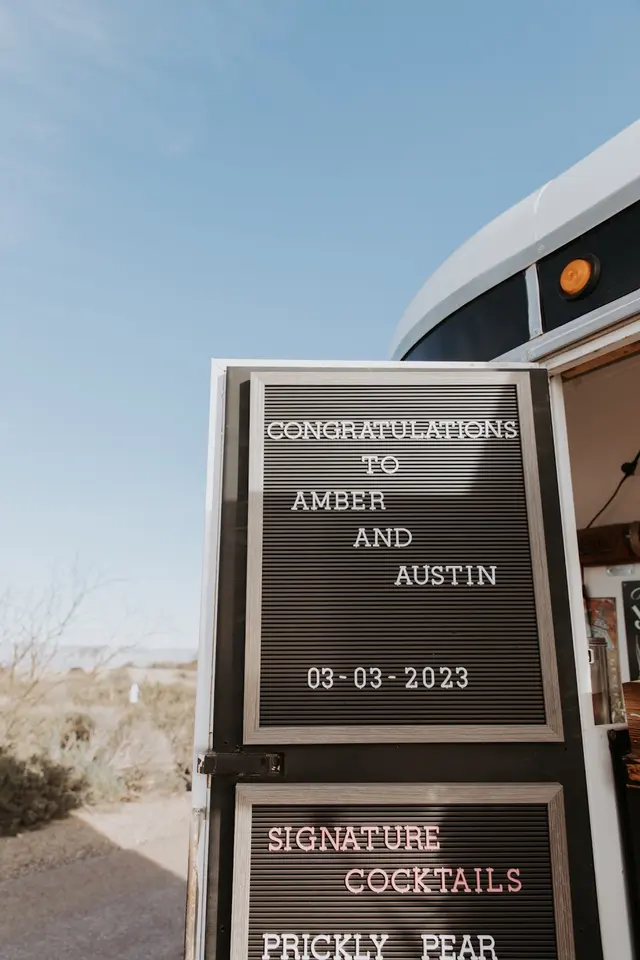 Tucson Mobile Bartending: Tucson Bartender for Hire | Wedding Bartender Trailer Bar | Beer Burro l Photo Booth — customer photo 11