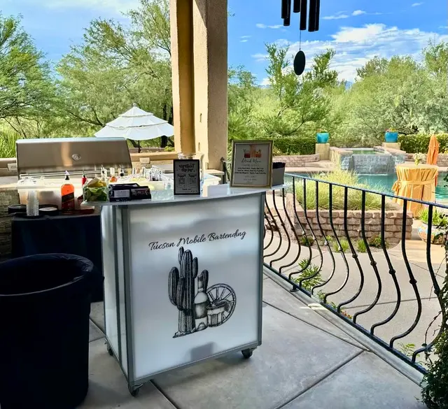 Tucson Mobile Bartending: Tucson Bartender for Hire | Wedding Bartender Trailer Bar | Beer Burro l Photo Booth — customer photo 9