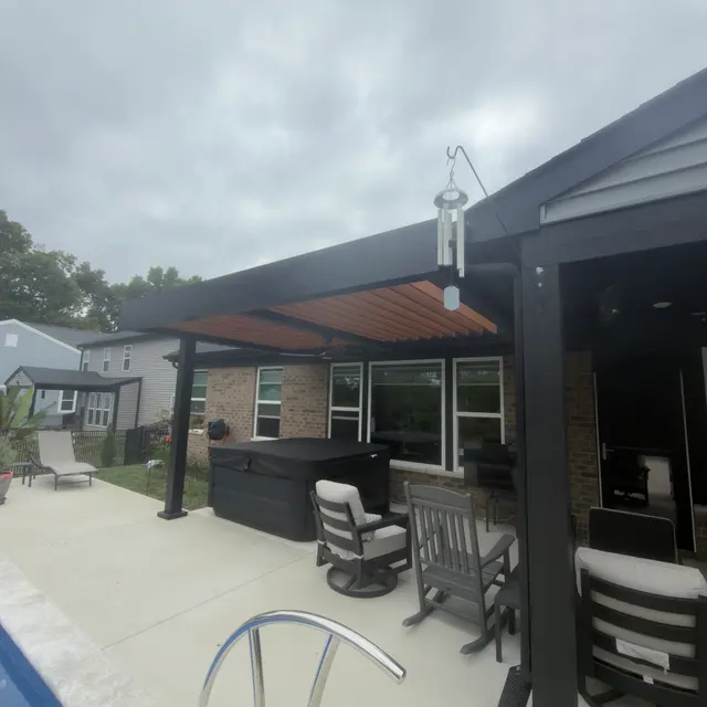 Customer photo of work by Louvered Outdoor, from P Riddle's review