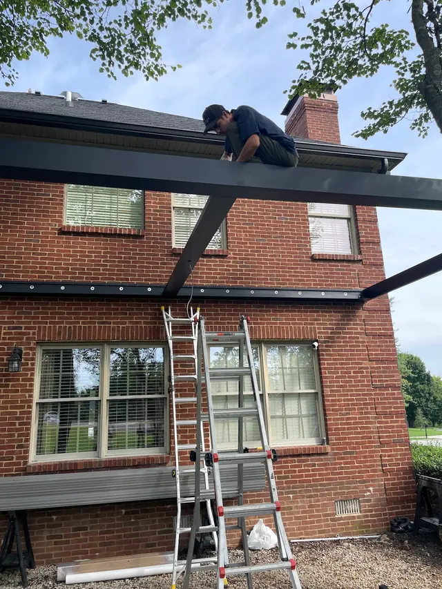 Customer photo of work by Louvered Outdoor, from Dean Stoops's review