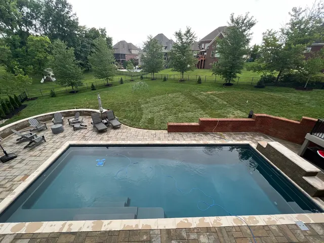 Customer photo of work by Derby City Pools & Outdoor Living, from Jared Swan's review
