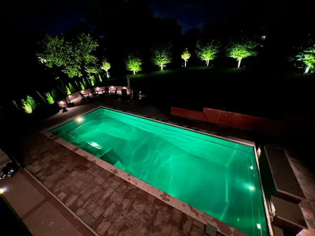 Customer photo of work by Derby City Pools & Outdoor Living, from Jared Swan's review
