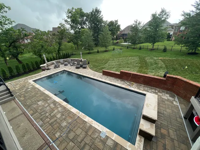 Customer photo of work by Derby City Pools & Outdoor Living, from Jared Swan's review