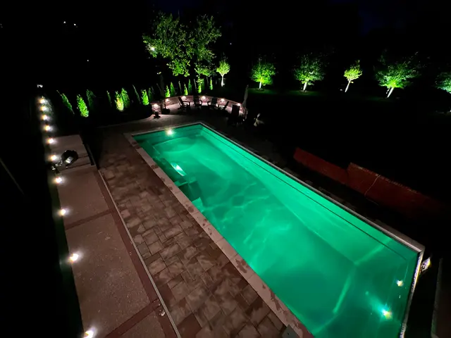 Customer photo of work by Derby City Pools & Outdoor Living, from Jared Swan's review