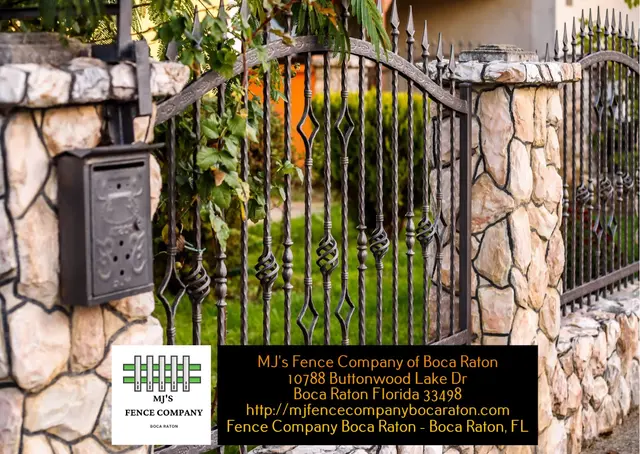 MJ's Fence Company of Boca Raton — photo from the business 12