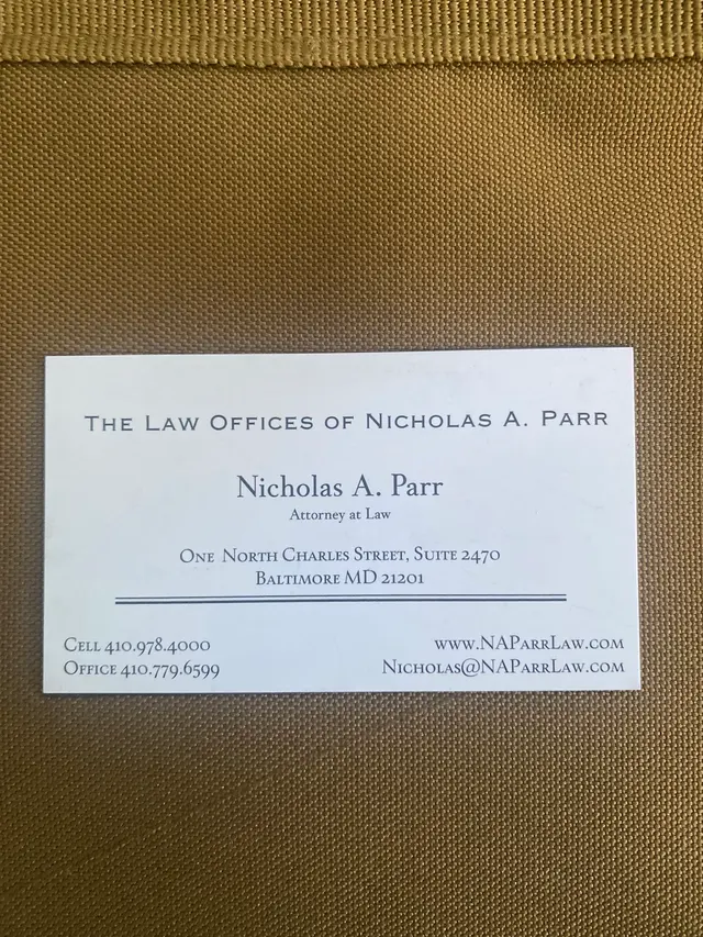 The Law Offices of Nicholas A. Parr — customer photo 7