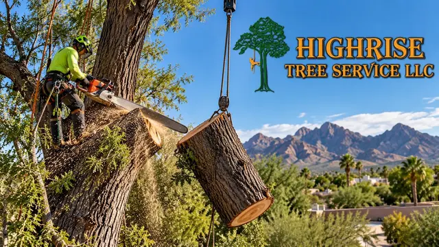 Highrise Tree Service Tucson, Tree Removal, Tree Trimming, Stump Grinding, Palm Tree Trimming — photo from the business 2