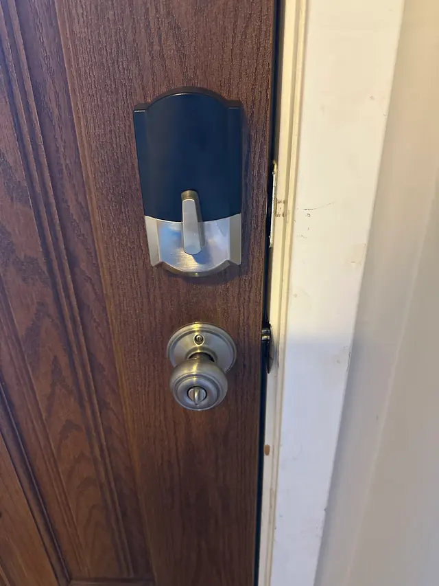 Customer photo of work by 24hr River City Locksmith & Garage Doors Services, from Rosalie Luttrell's review