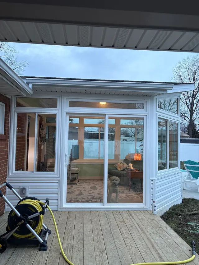 Customer photo of work by Ohio Exteriors, from Sunny Lafferty's review