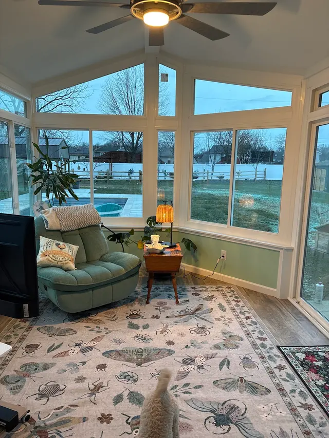 Customer photo of work by Ohio Exteriors, from Sunny Lafferty's review