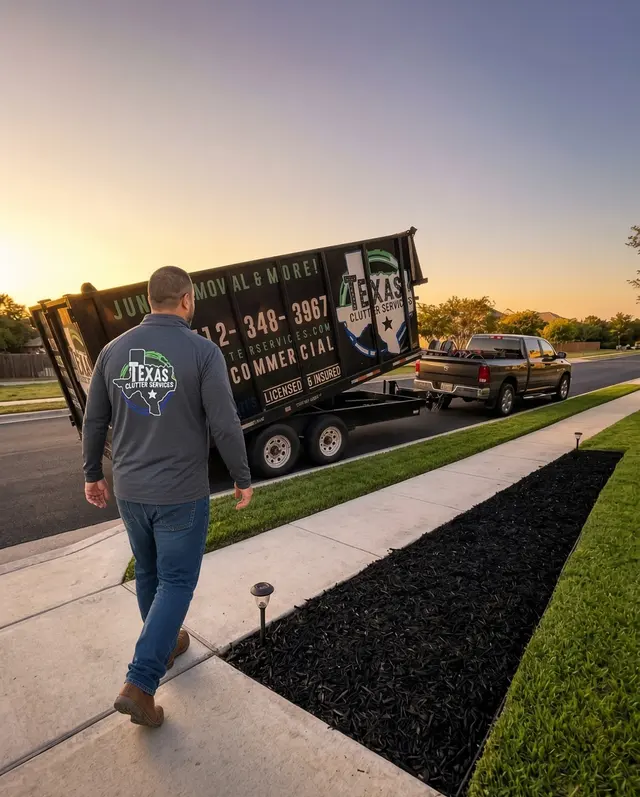 Texas Clutter Services - Junk Removal — photo from the business 3