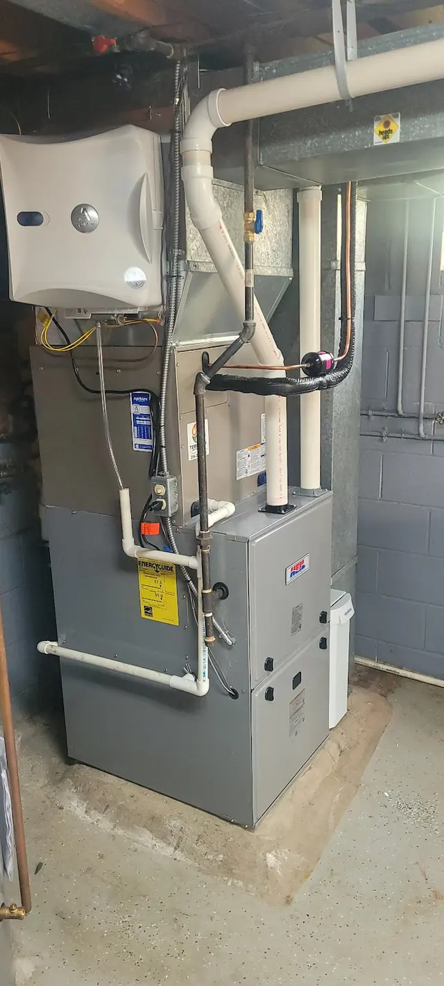 Customer photo of work by Temp Tech Heating and Cooling, from Bill O'Gorman's review
