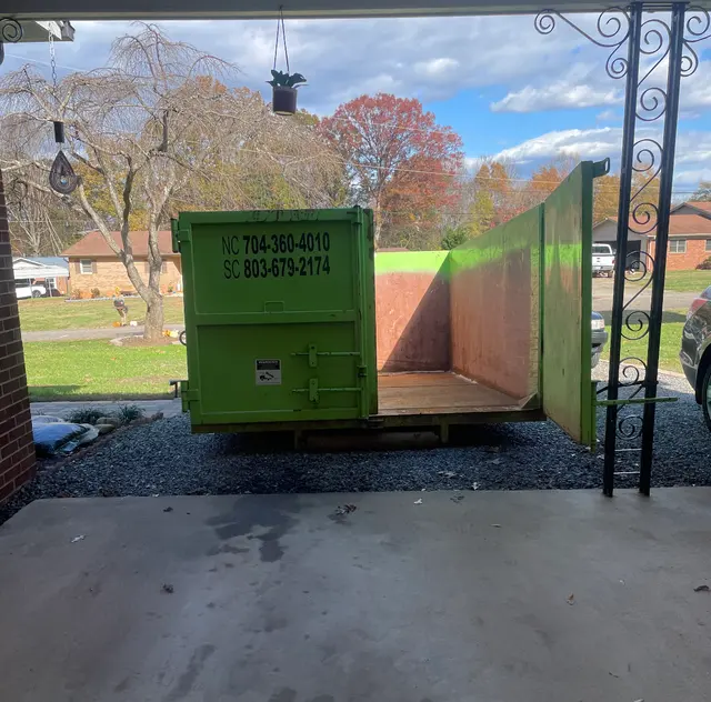 Bin There Dump That Dumpster Rentals Statesville — customer photo 3