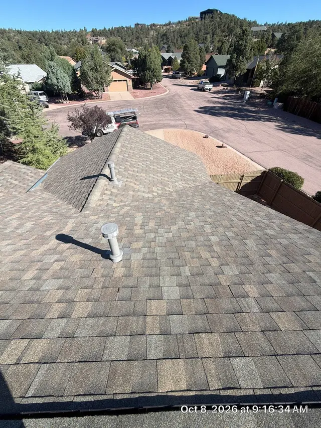 Customer photo of work by Arizona Roofers, from Garth Brown's review