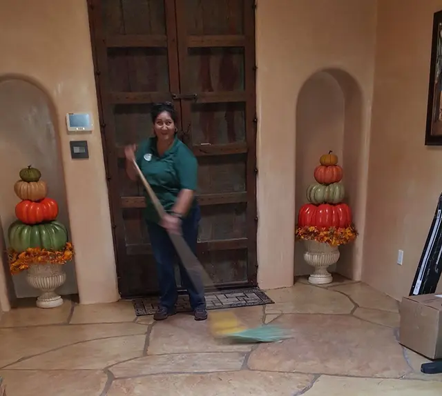 green sweep — photo from the business 10